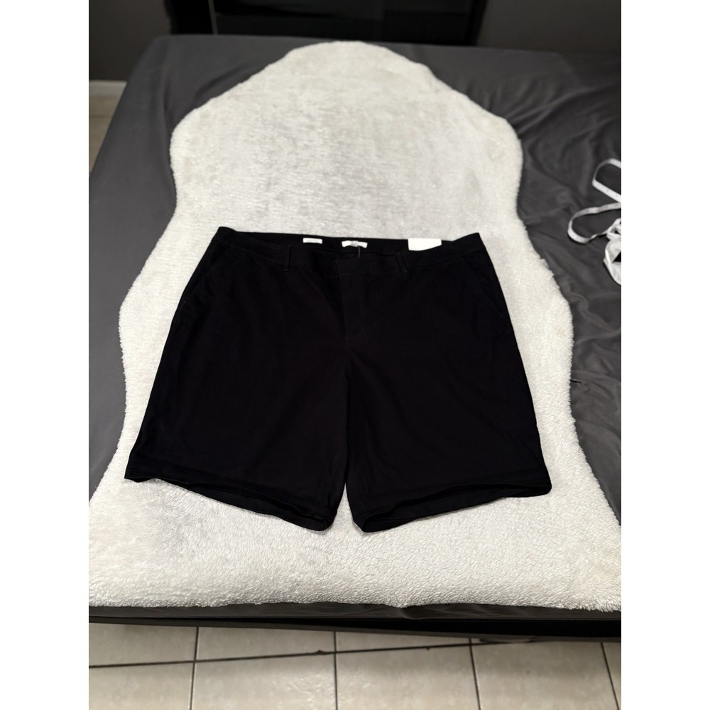 New Ann Taylor Loft Womens Black Bermuda Shorts‎ Plus Size 24